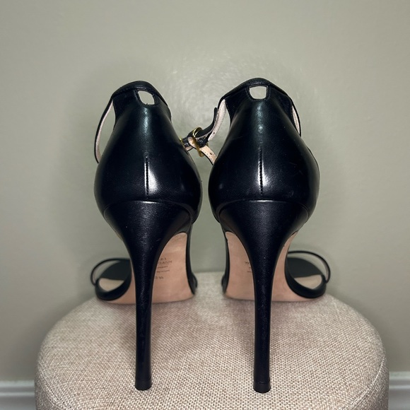 STUART WEITZMAN DANCER 95 SANDAL Black Size 9 1/2 only wore once - Picture 8 of 13